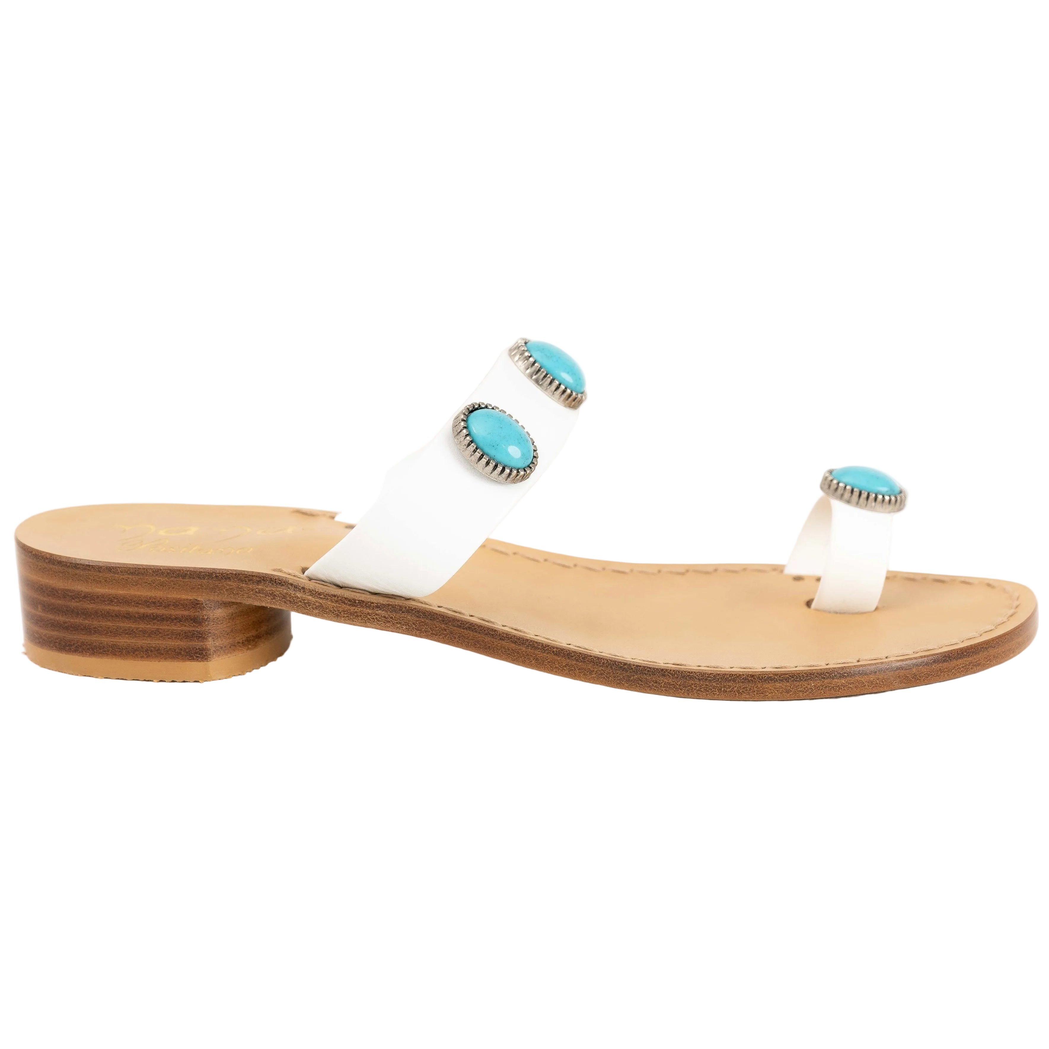 Sandali Positano Ortensia - Nanà Positano | Sandali Artigianali Di Lusso 100% Made In Positano