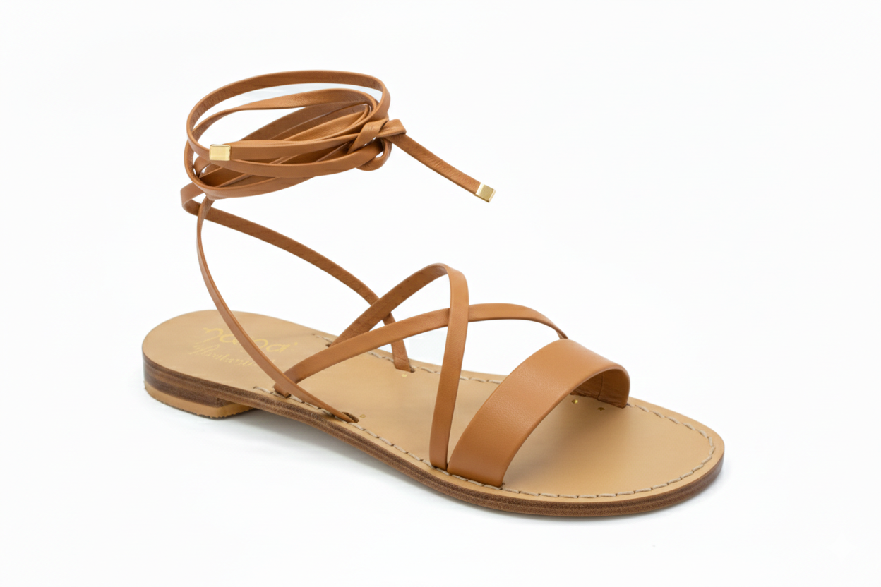 Sandali Positano Berenice - Nanà Positano | Sandali Artigianali Di Lusso 100% Made In Positano