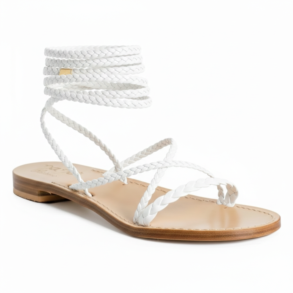 Sandali Positano Nicoletta - Nanà Positano | Sandali Artigianali Di Lusso 100% Made In Positano