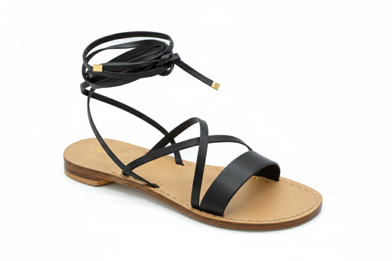 Sandali Positano Berenice - Nanà Positano | Sandali Artigianali Di Lusso 100% Made In Positano