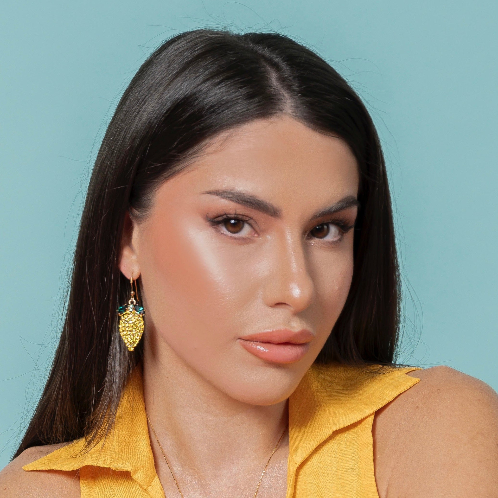 Orecchini Limone - Nanà Positano