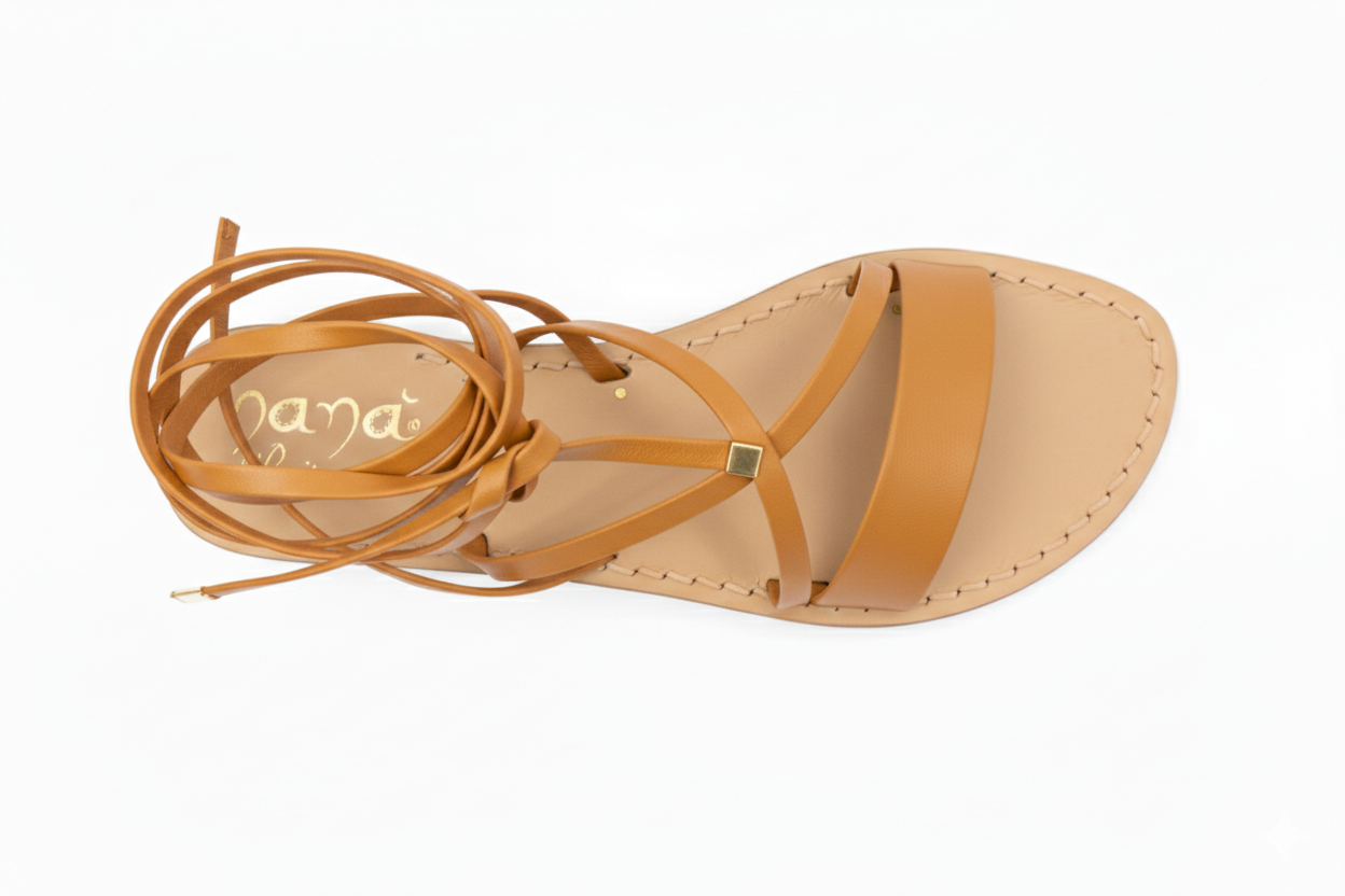 Sandali Positano Berenice - Nanà Positano | Sandali Artigianali Di Lusso 100% Made In Positano