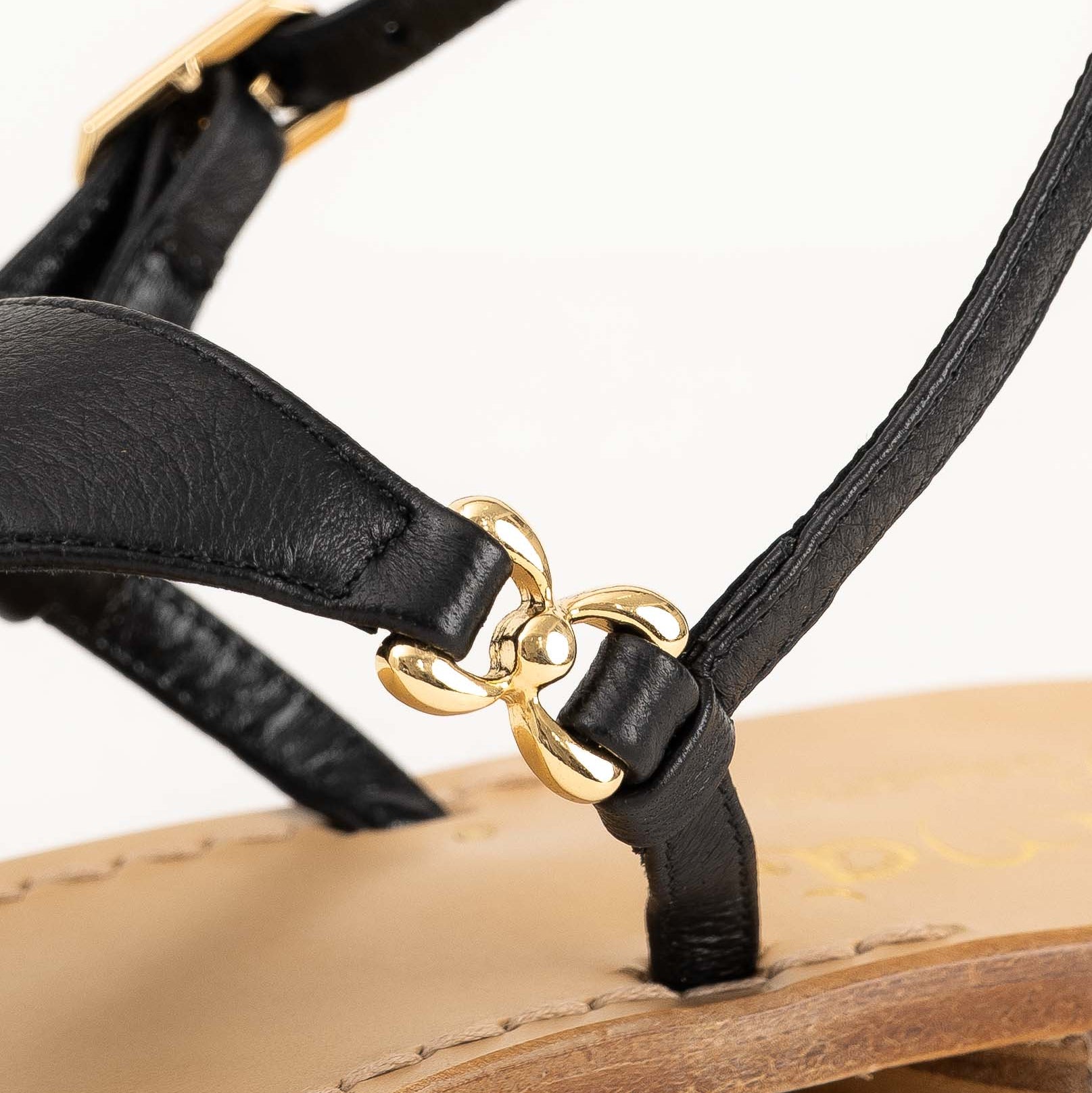 Sandali Positano Serena (Vera pelle di Cervo ) - Nanà Positano | Sandali Artigianali Di Lusso 100% Made In Positano