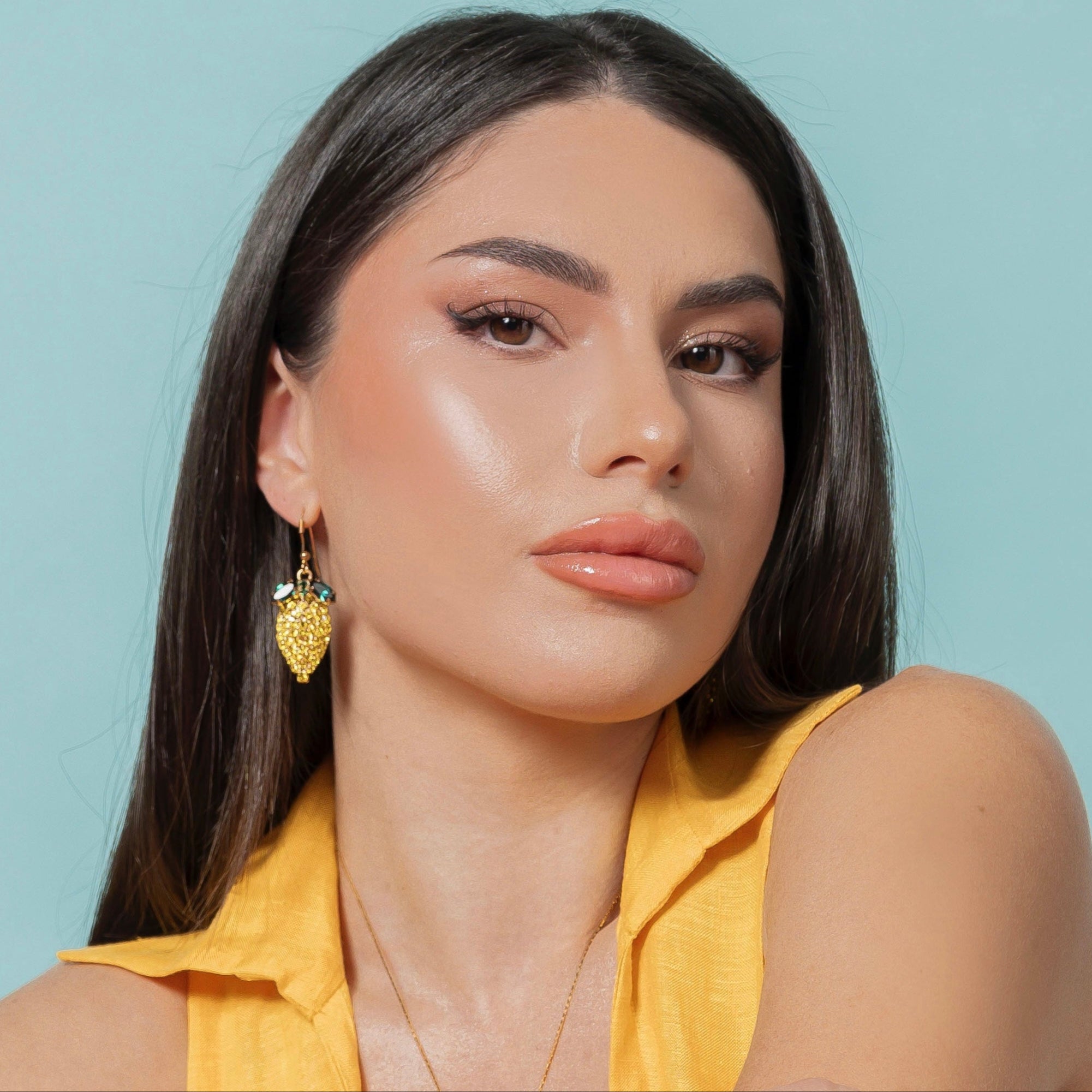 Orecchini Limone - Nanà Positano