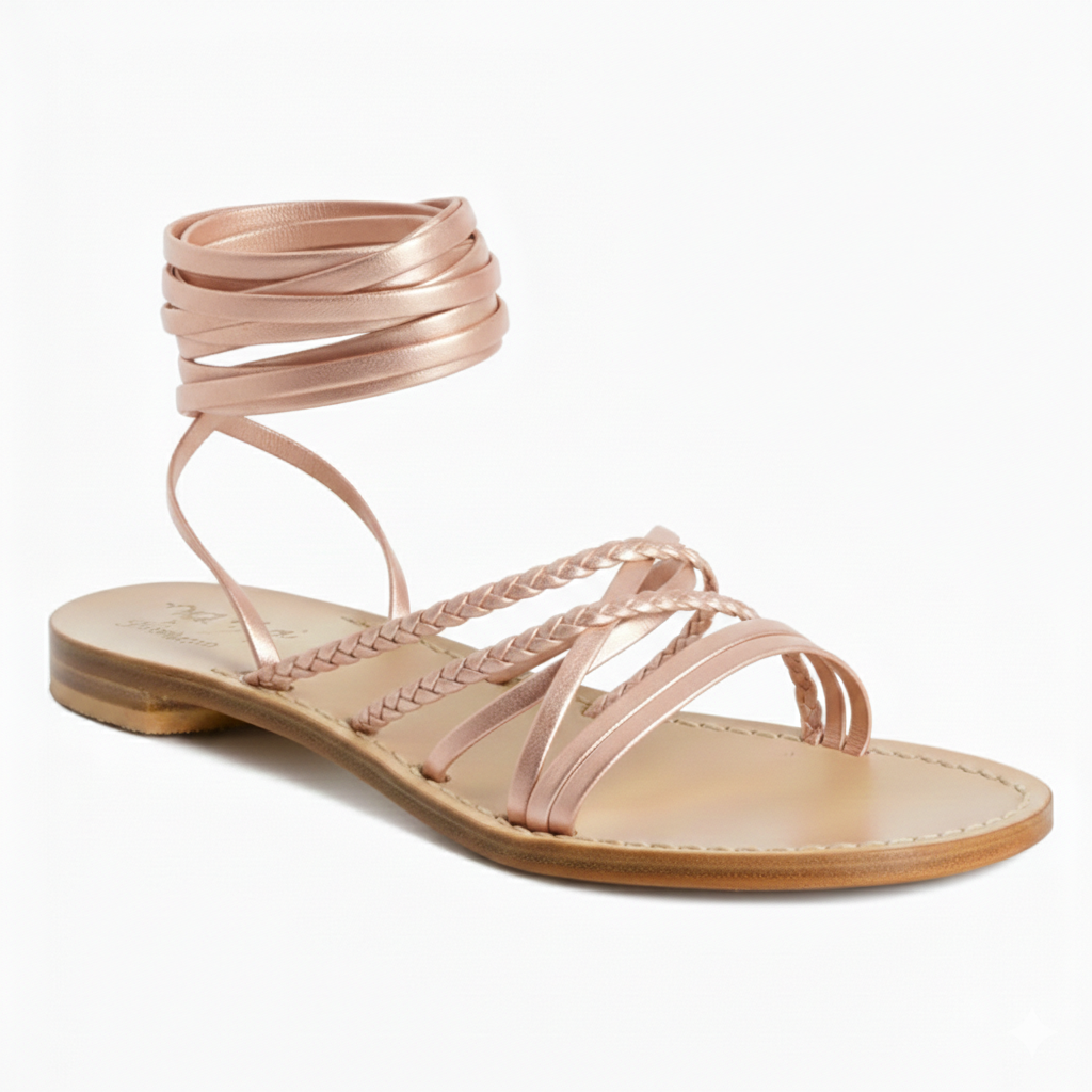 Sandali Positano Melania - Nanà Positano | Sandali Artigianali Di Lusso 100% Made In Positano