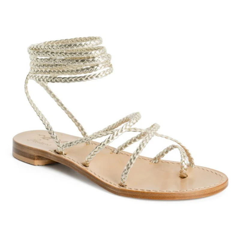 Sandali Positano Iria - Nanà Positano | Sandali Artigianali Di Lusso 100% Made In Positano