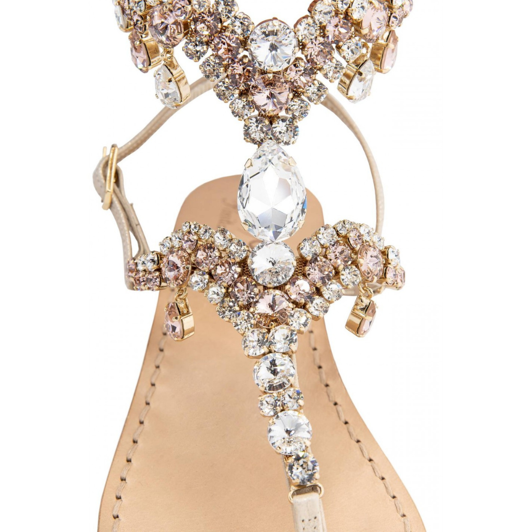 Sandali Positano Domitilla - Nanà Positano | Sandali Artigianali Di Lusso 100% Made In Positano