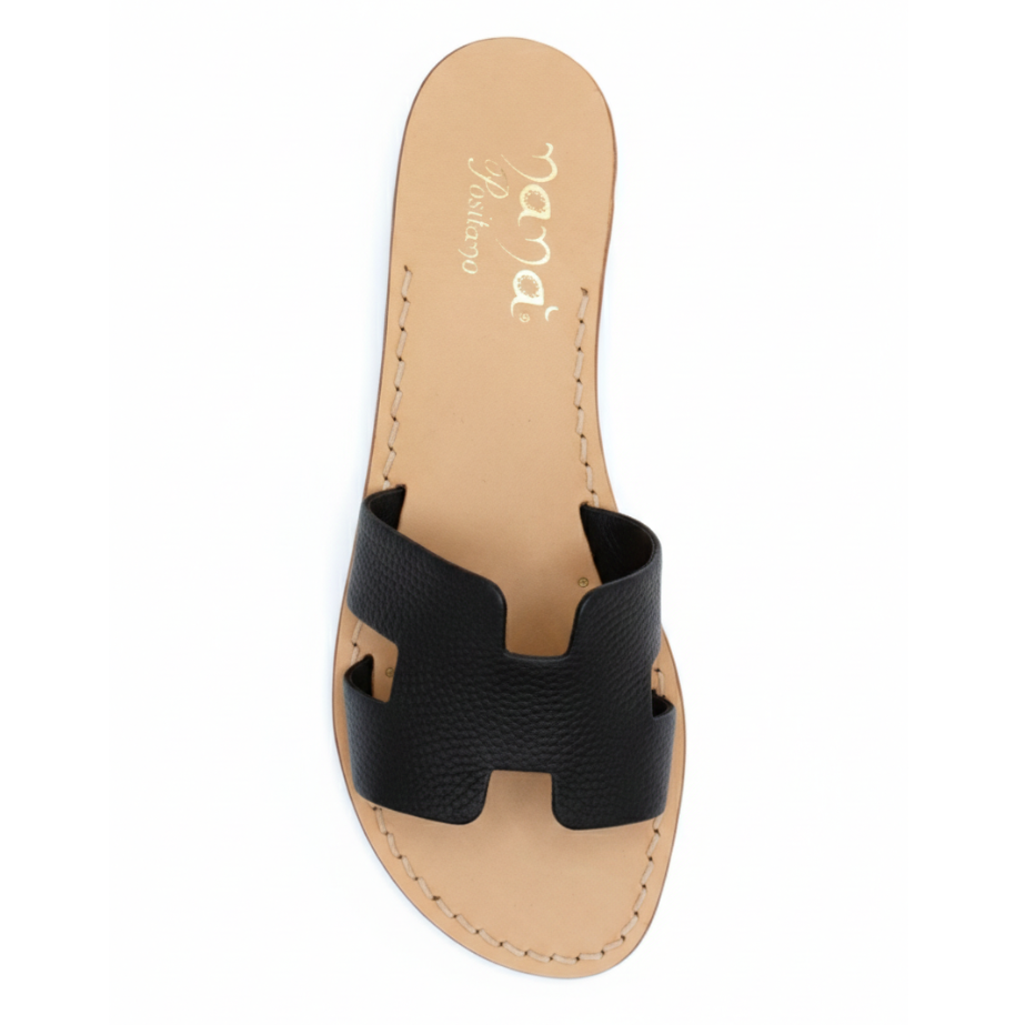 Sandali Positano Persefone (Pelle Di Cervo) - Nanà Positano | Sandali Artigianali Di Lusso 100% Made In Positano