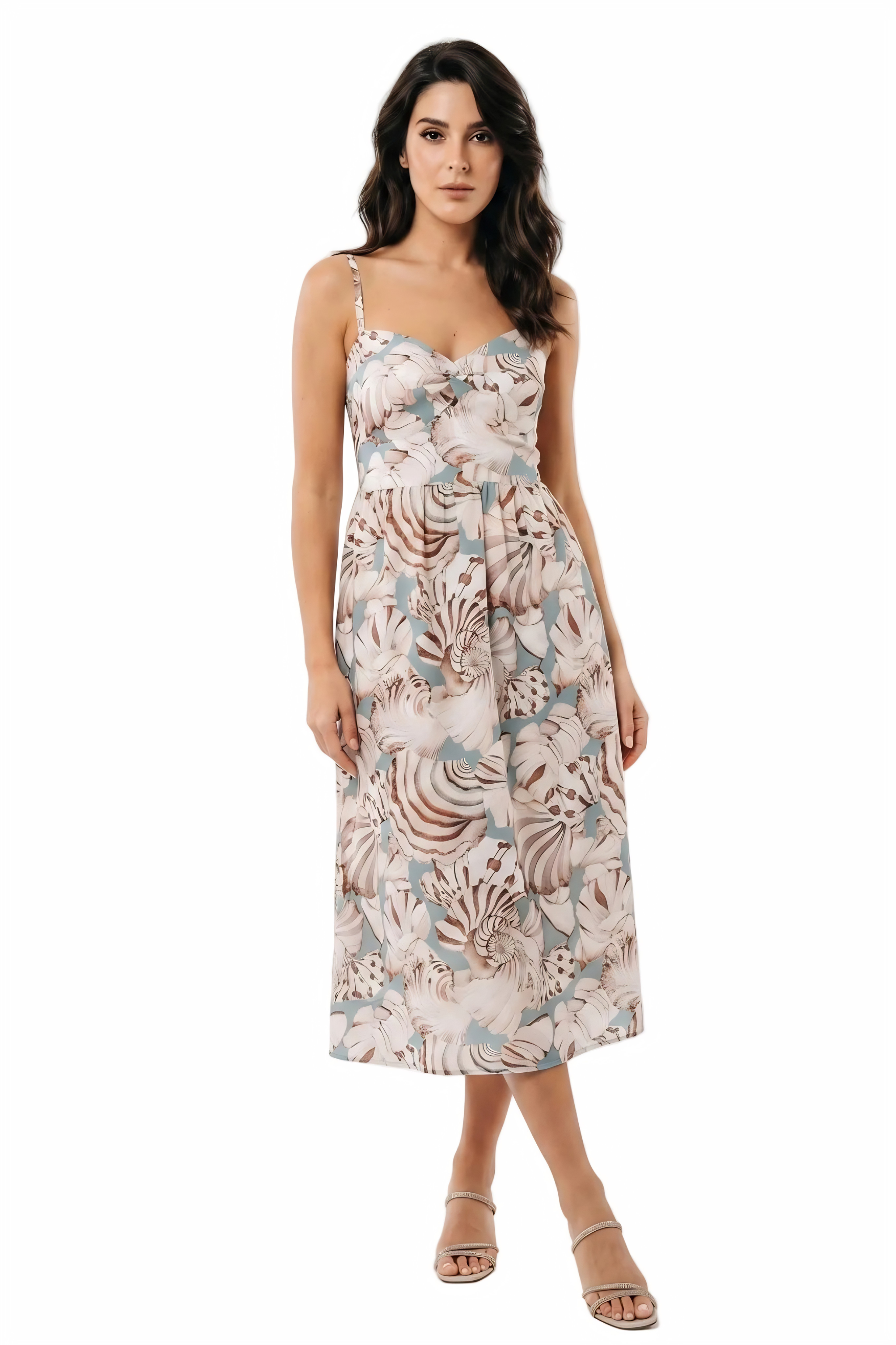 italian linen dresses positano Positano Volant Linen Long Dress