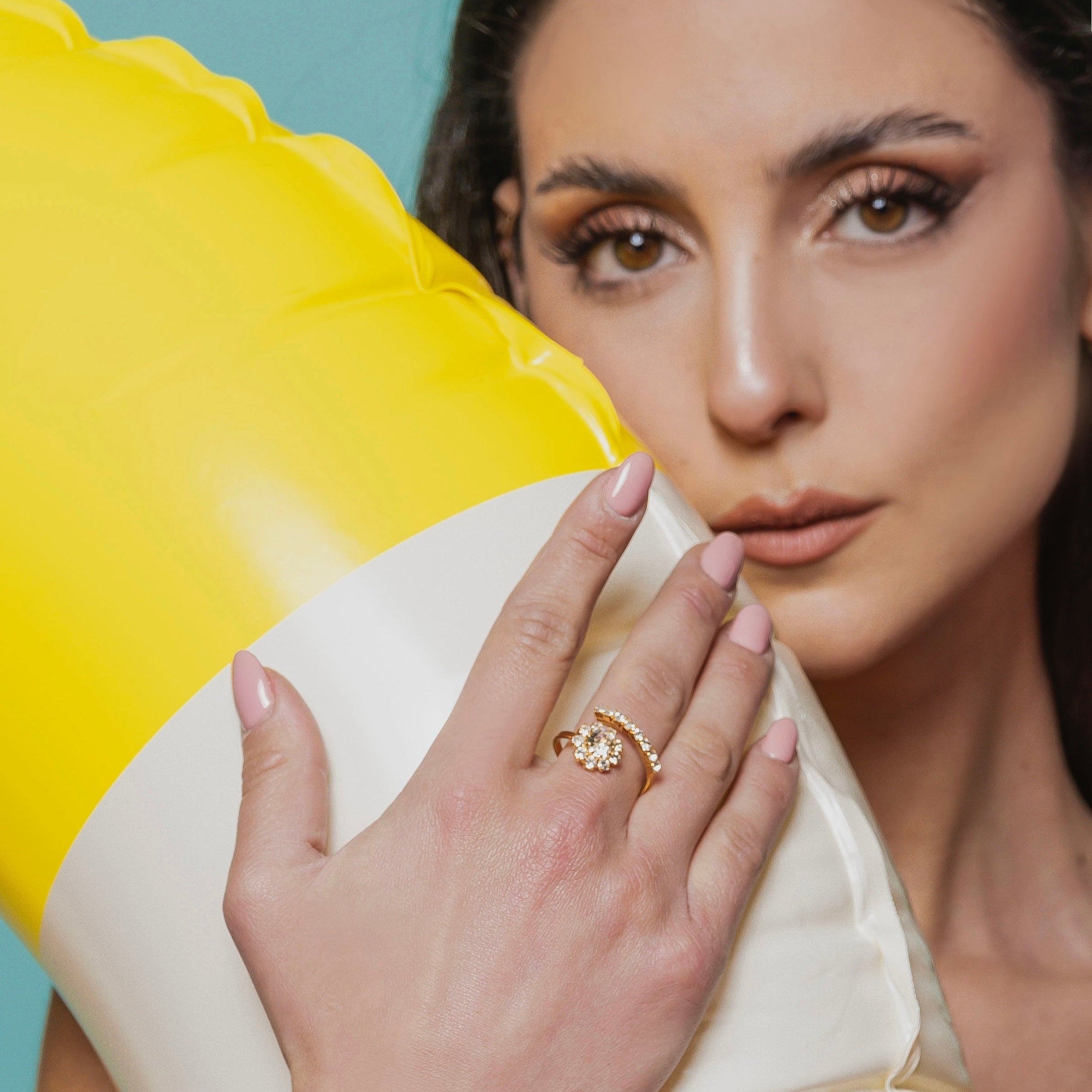 Anello Luce - Nanà Positano | Sandali Artigianali Made In Positano