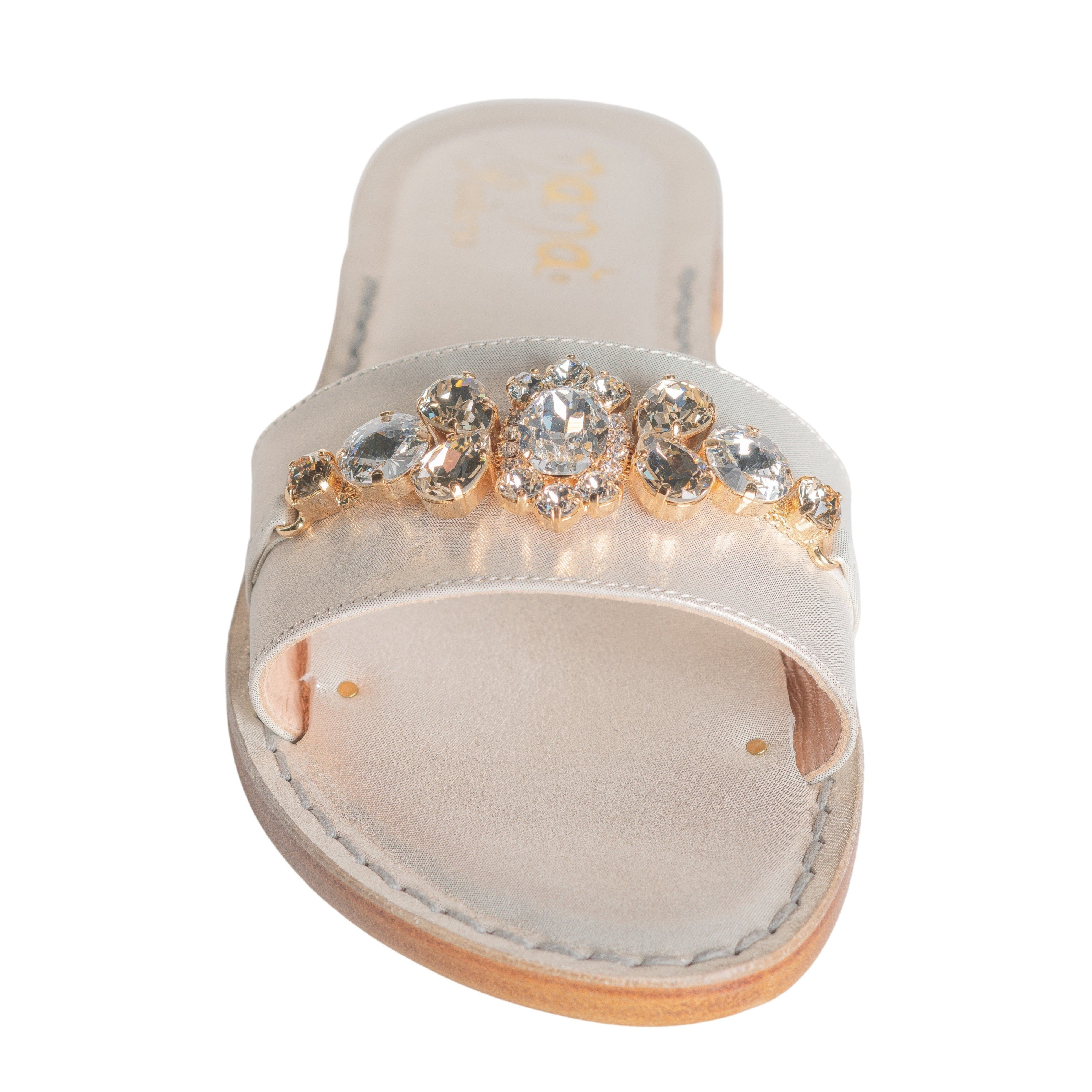 Sandali Positano Bianca - Nanà Positano | Sandali Artigianali Made In Positano