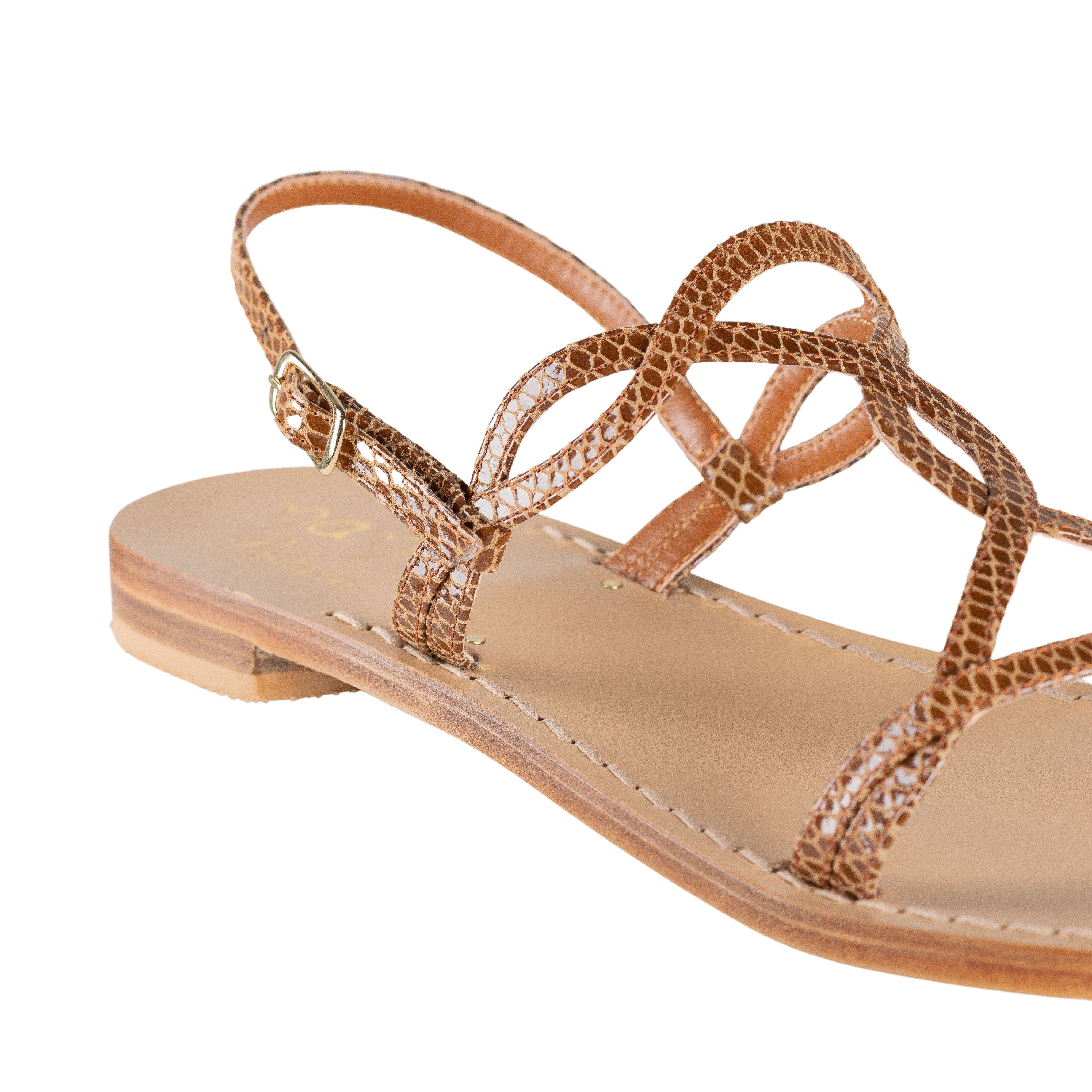 Sandali Positano Bruna - Nanà Positano | Sandali Artigianali Made In Positano