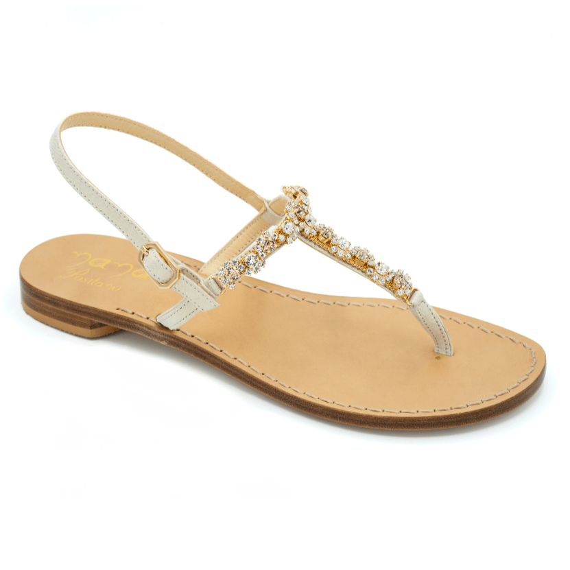 Sandali Positano Leda - Nanà Positano | Sandali Artigianali Made In Positano