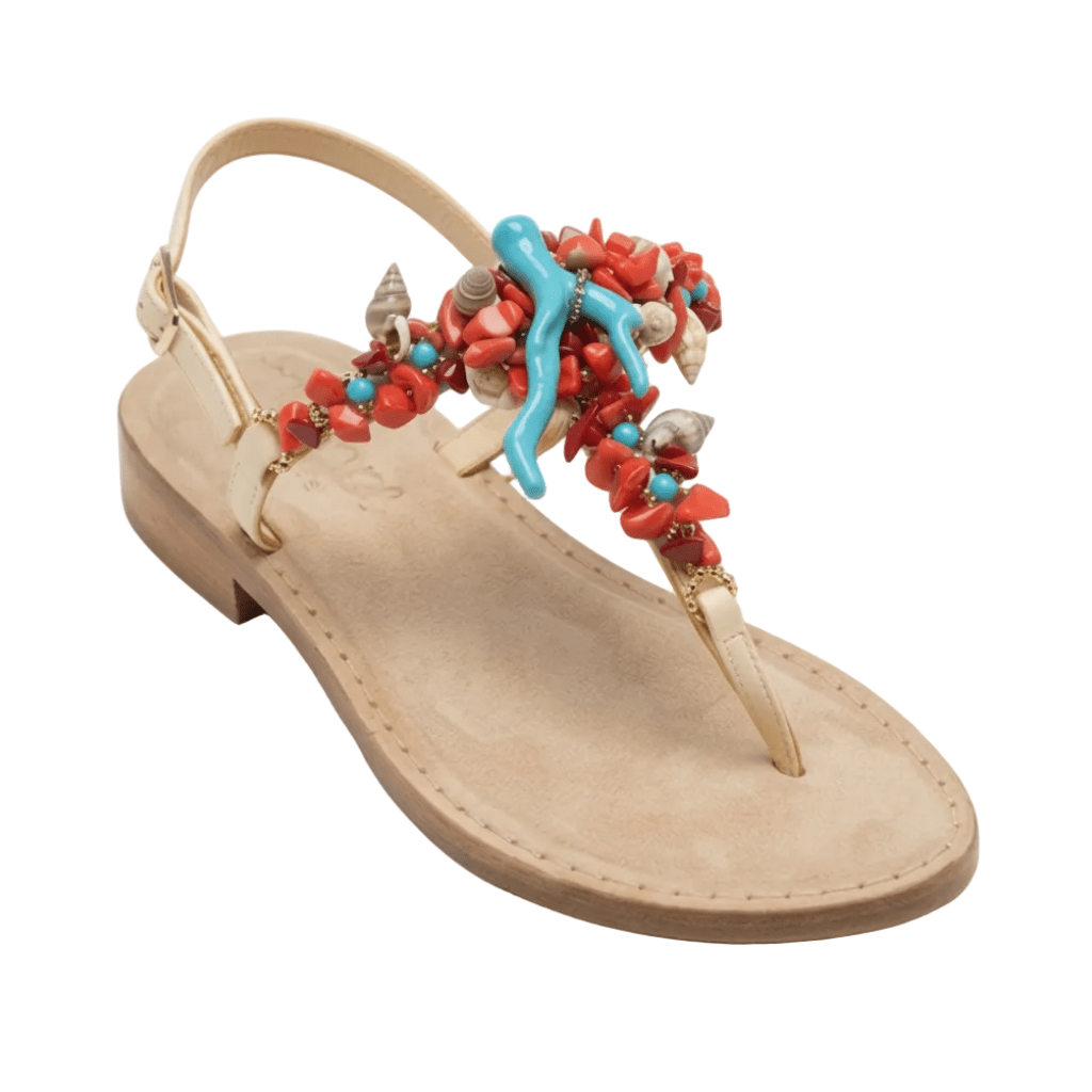 Sandali Positano Milvia - Nanà Positano | Sandali Artigianali Made In Positano