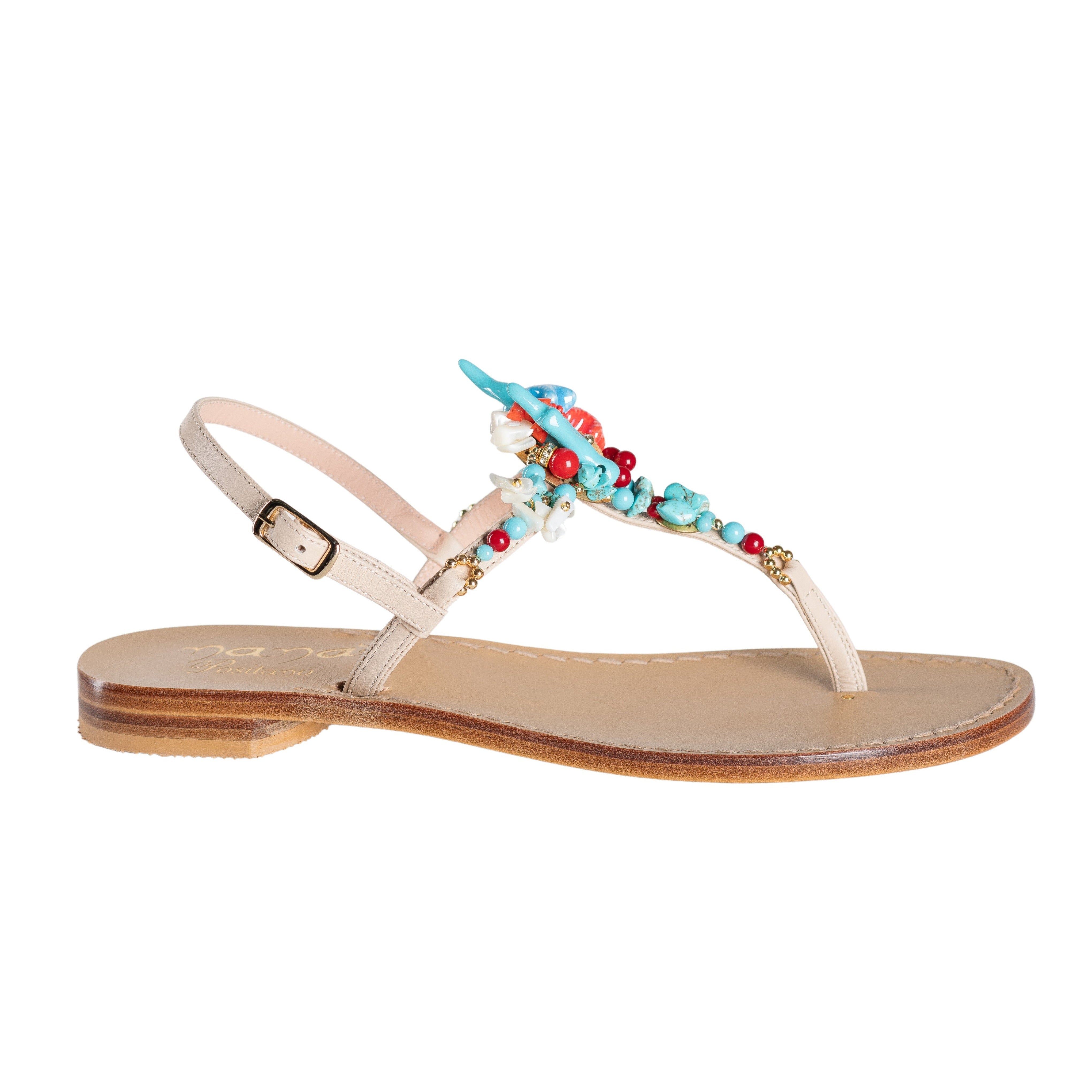 Sandali Positano Milvia - Nanà Positano | Sandali Artigianali Made In Positano