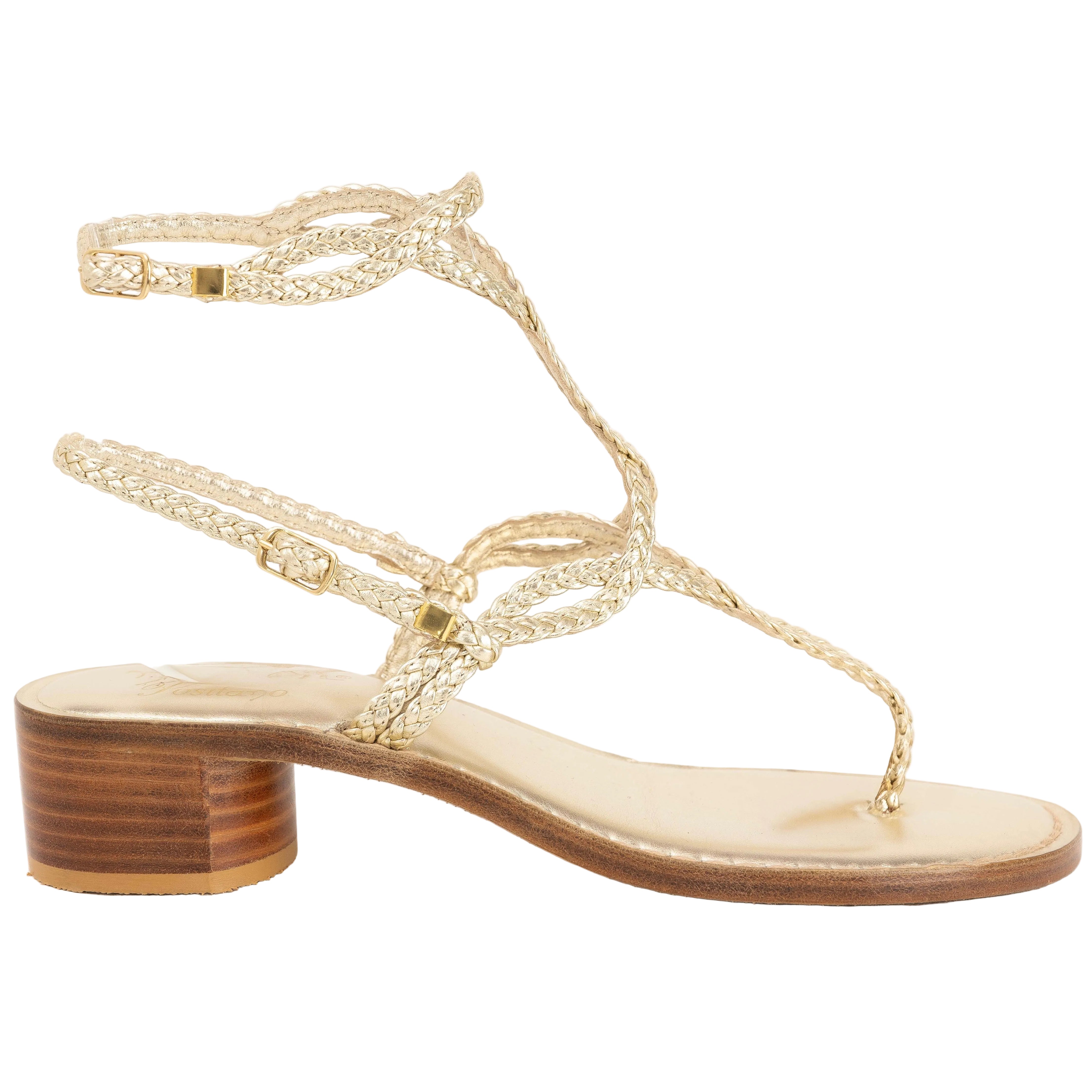 Sandali Positano Clarissa - Nanà Positano | Sandali Artigianali Di Lusso 100% Made In Positano