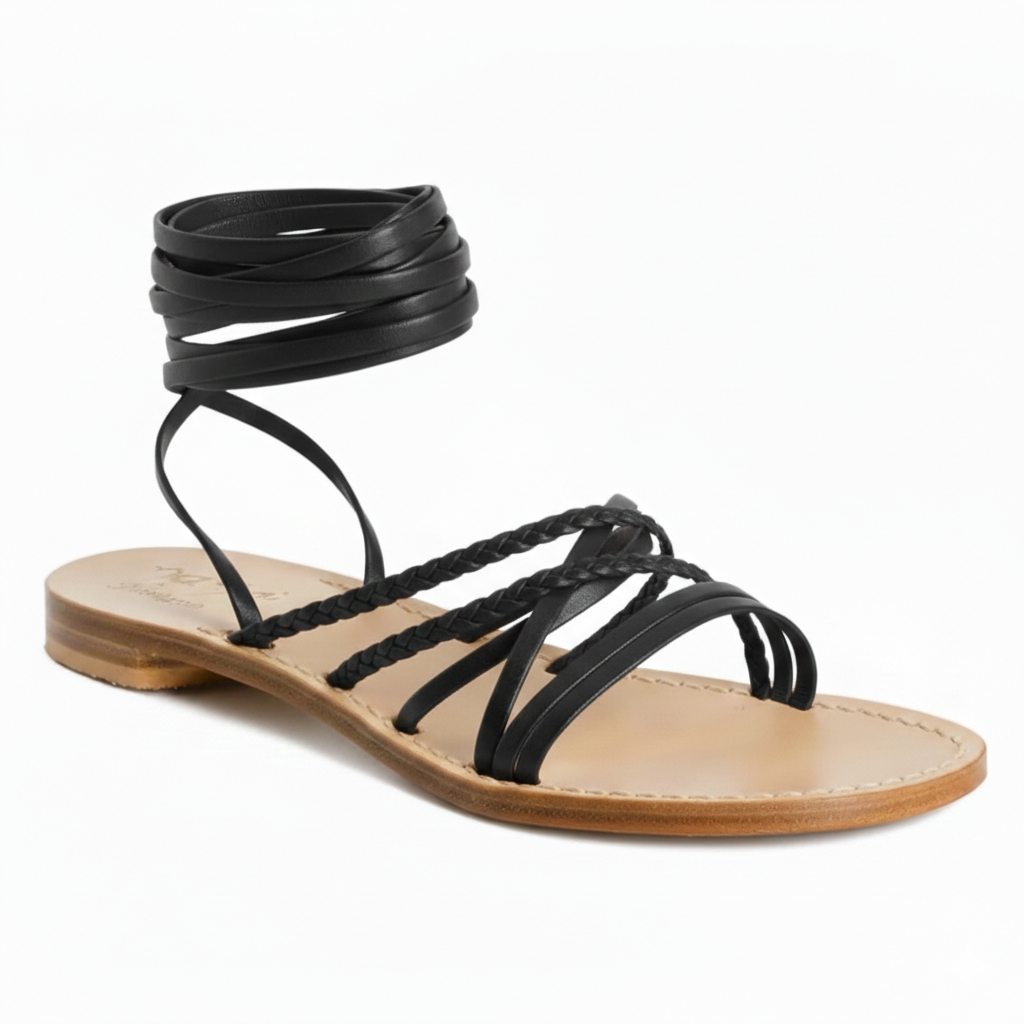 Sandali Positano Melania - Nanà Positano | Sandali Artigianali Di Lusso 100% Made In Positano