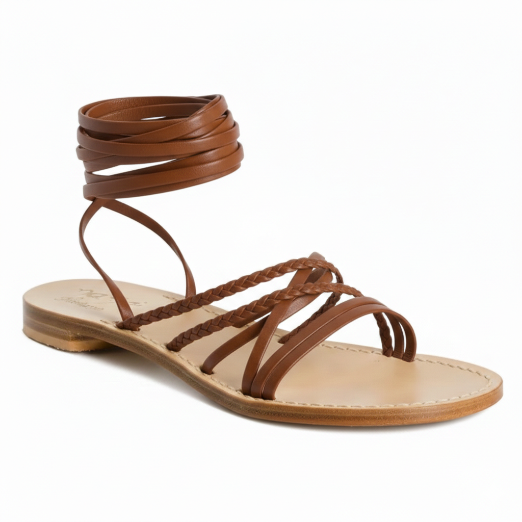 Sandali Positano Melania - Nanà Positano | Sandali Artigianali Di Lusso 100% Made In Positano