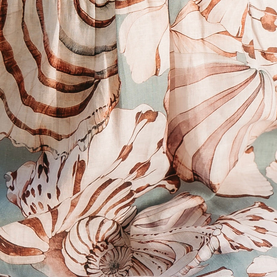 Abito Positano Lungo Audrey in Puro Lino (Taglia Unica)