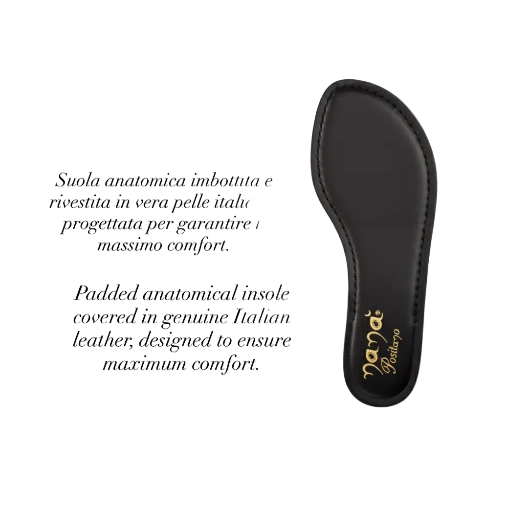 Sandali Positano Arianna - Nanà Positano | Sandali Artigianali Di Lusso 100% Made In Positano