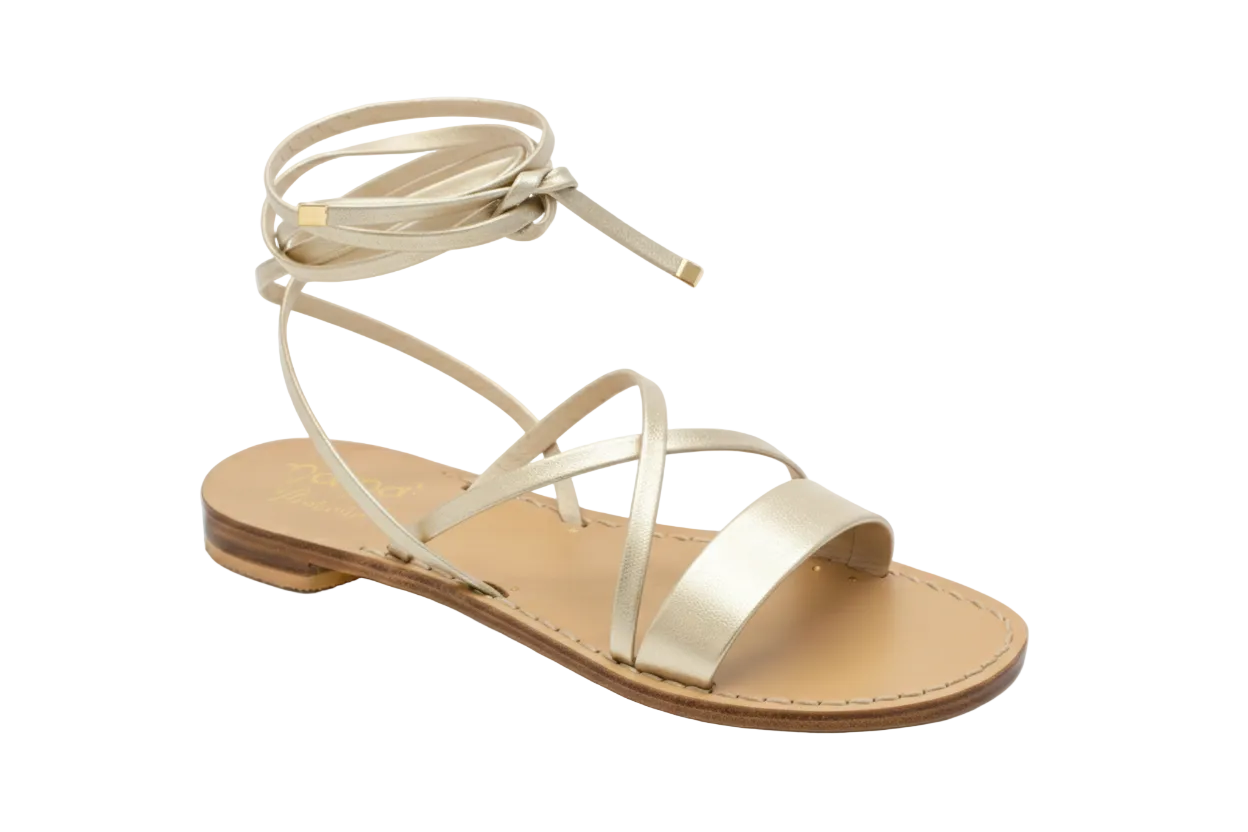 Sandali Positano Berenice - Nanà Positano | Sandali Artigianali Di Lusso 100% Made In Positano