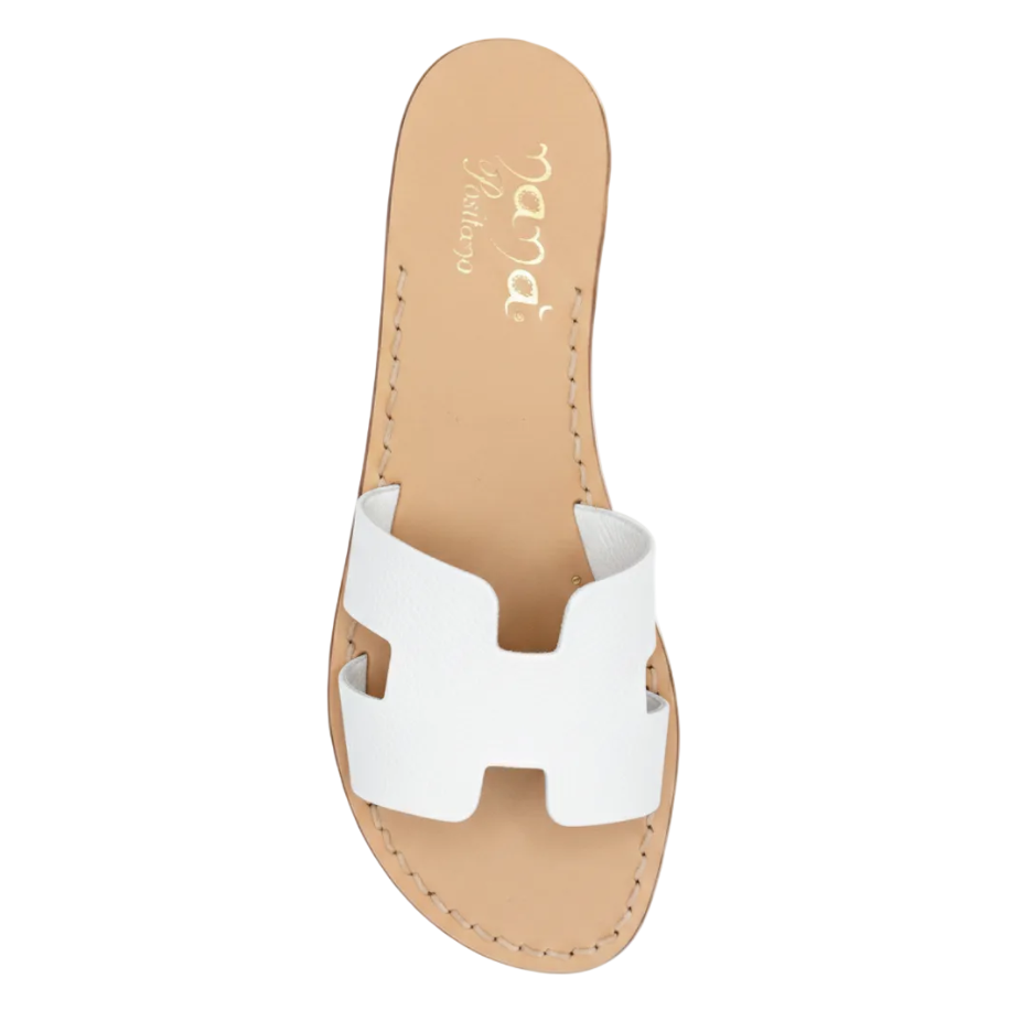 Sandali Positano Persefone (Pelle Di Cervo) - Nanà Positano | Sandali Artigianali Di Lusso 100% Made In Positano