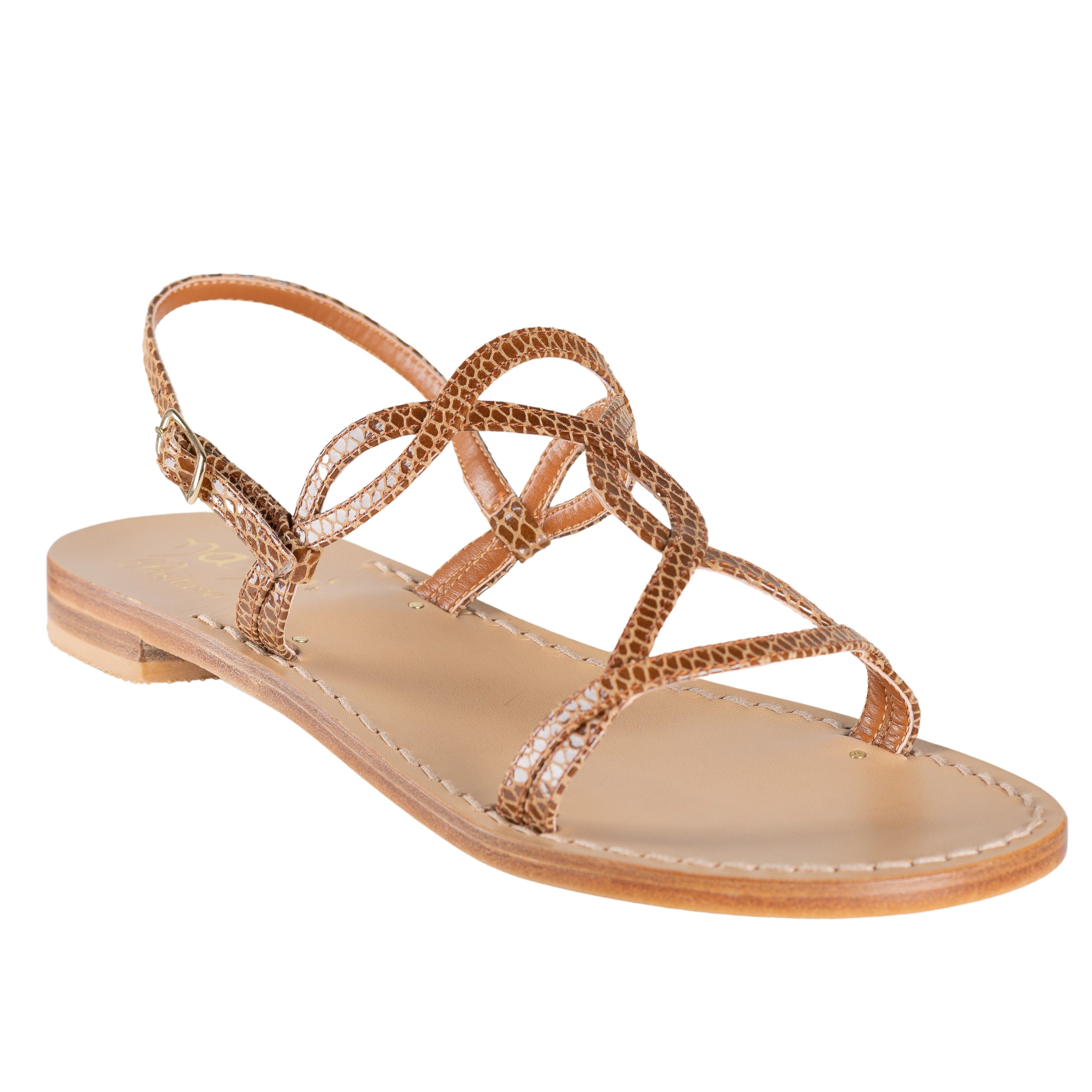 Sandali Positano Bruna - Nanà Positano | Sandali Artigianali Made In Positano