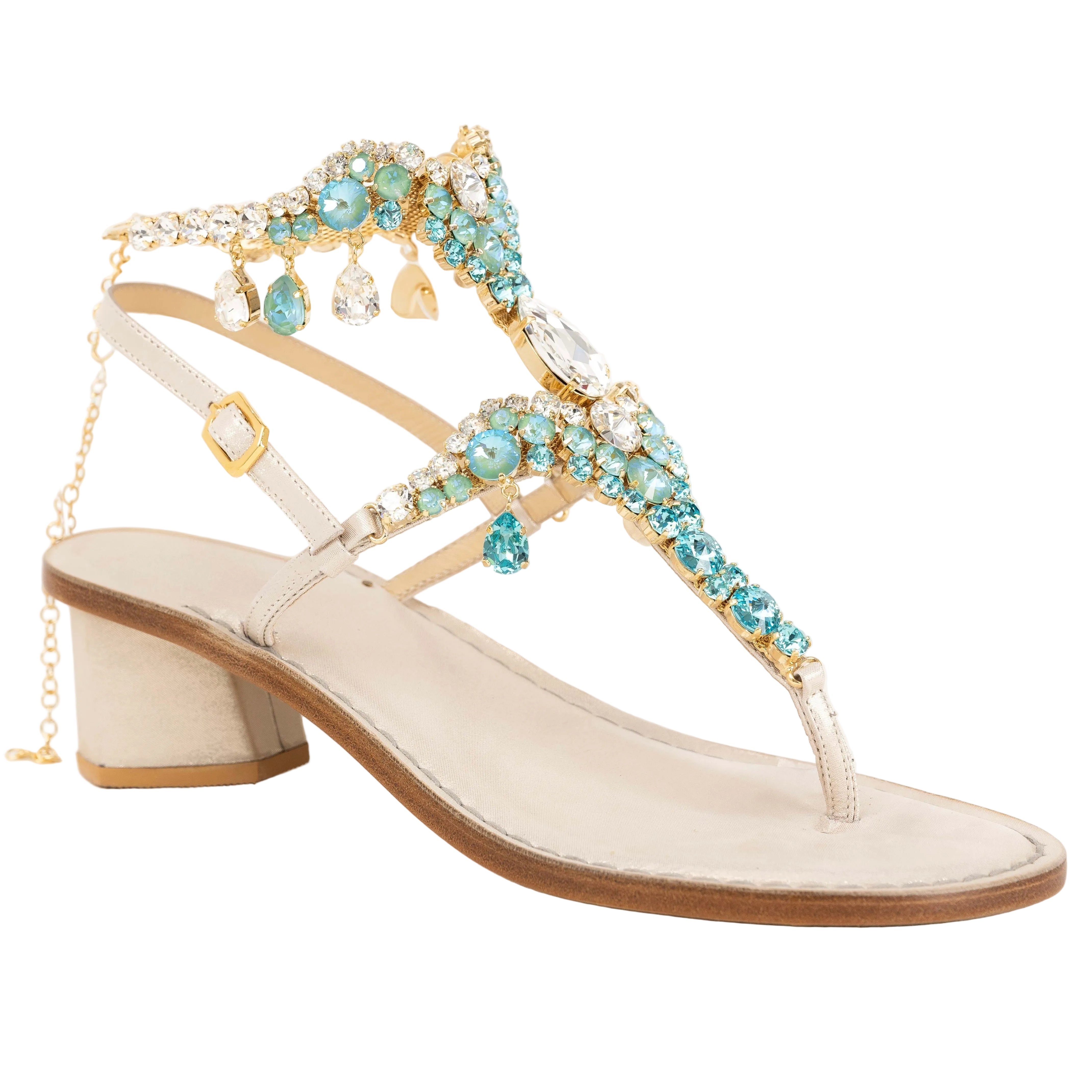 Sandali Positano Elettra - Nanà Positano | Sandali Artigianali Made In Positano