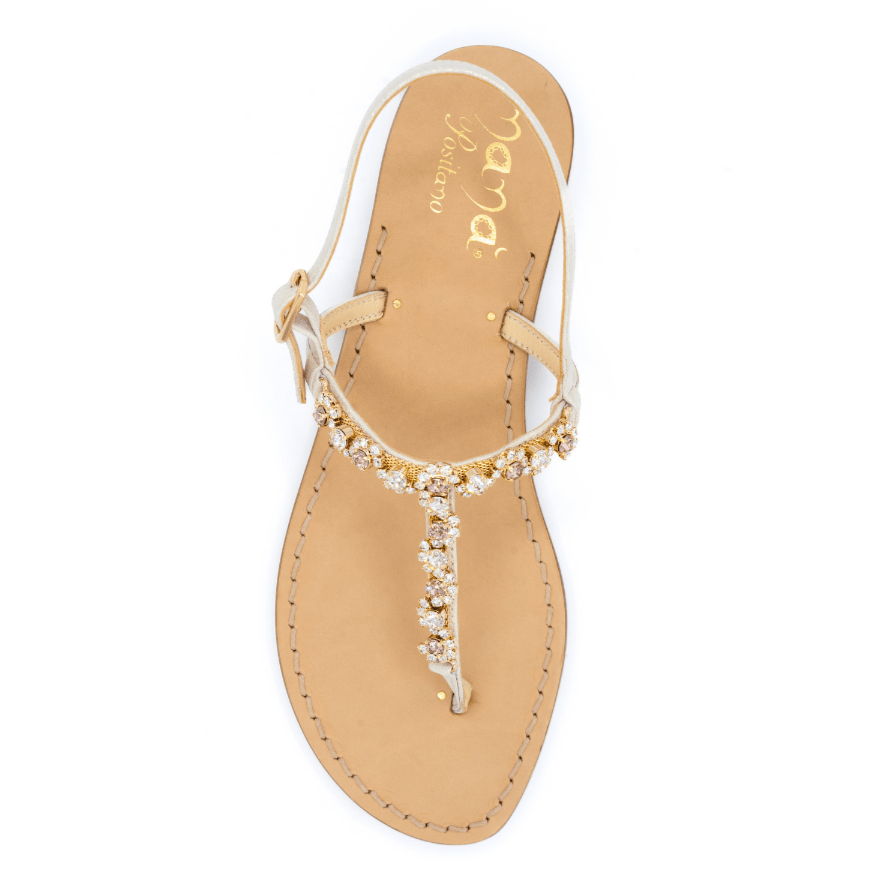 Sandali Positano Leda - Nanà Positano | Sandali Artigianali Made In Positano