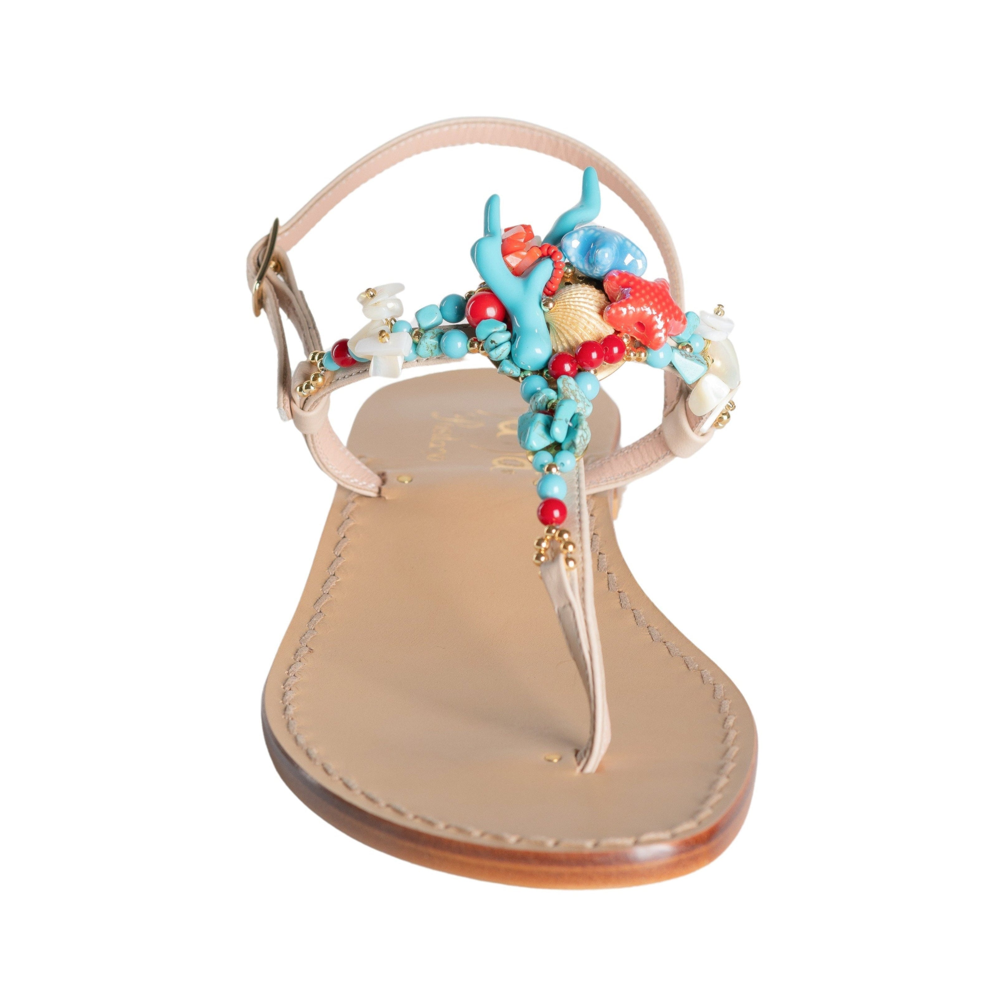 Sandali Positano Milvia - Nanà Positano | Sandali Artigianali Made In Positano