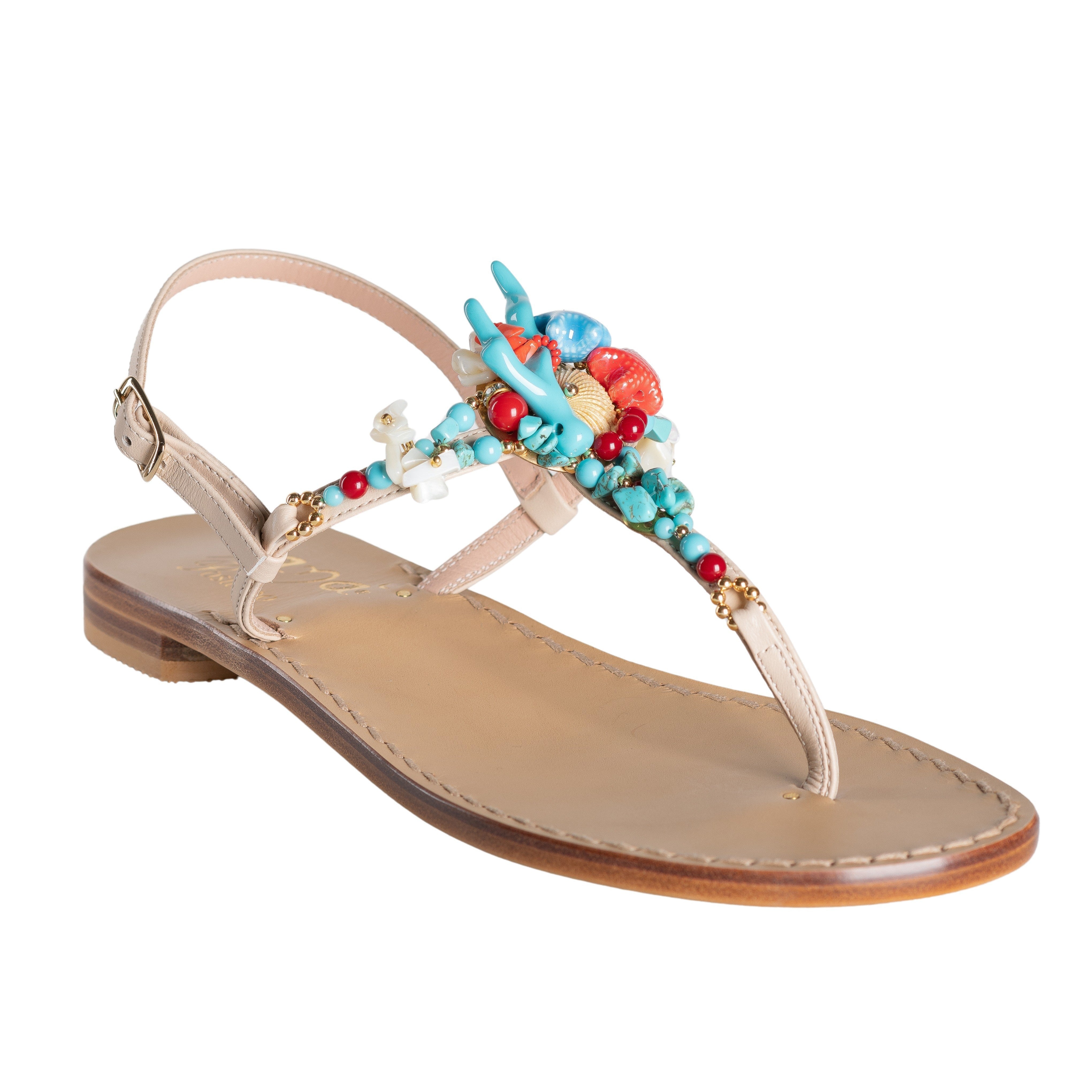 Sandali Positano Milvia - Nanà Positano | Sandali Artigianali Made In Positano