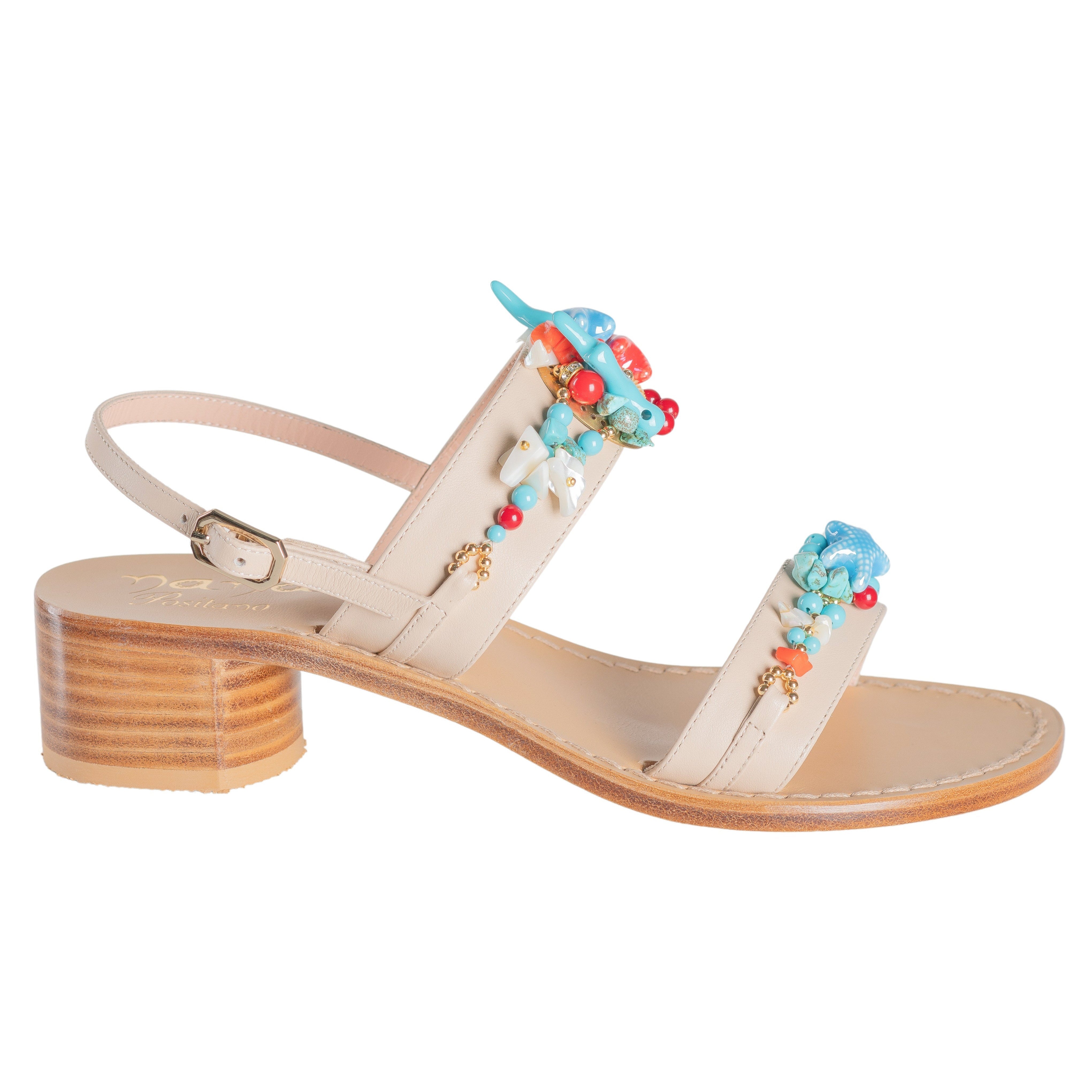 Sandali Positano Miranda - Nanà Positano | Sandali Artigianali Made In Positano